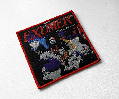 EXUMER - Rising From The Sea [red] -- Woven Patch.jpg