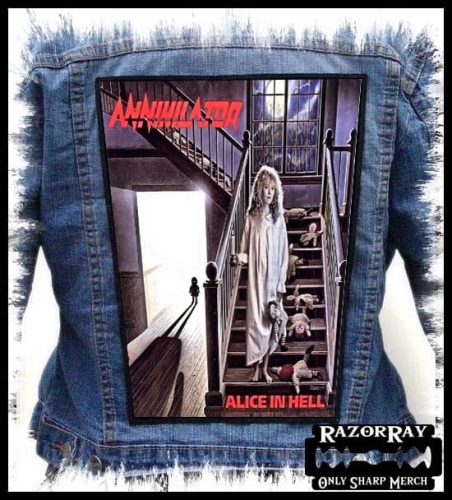 ANNIHILATOR - Alice In Hell -- backpatch back patch.jpg