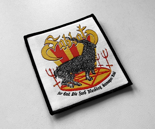 SABBAT - Evil Goat [black] -- Woven Patch.jpg