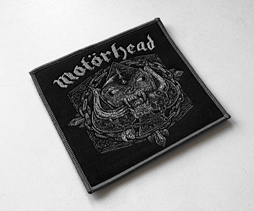 MOTORHEAD - Snaggletooth [grey] -- Woven Patch.jpg