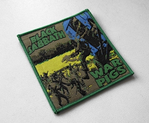 Naszywka BLACK SABBATH - War Pigs [green]