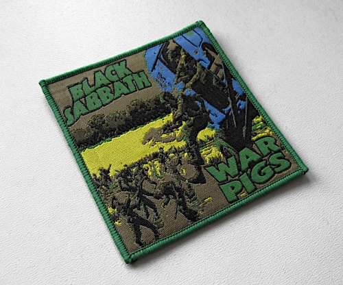 BLACK SABBATH - War Pigs [green] -- Woven Patch.jpg