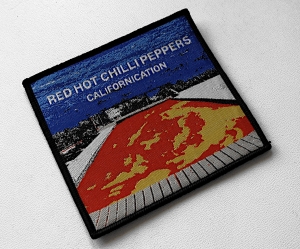 RED HOT CHILI PEPPERS - Californication [black] -- Woven Patch