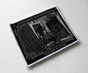 SATANIC WARMASTER - Exultation Of Cruelty [white] -- Woven Patch