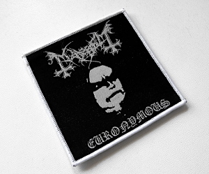 Naszywka MAYHEM - Euronymous [white]