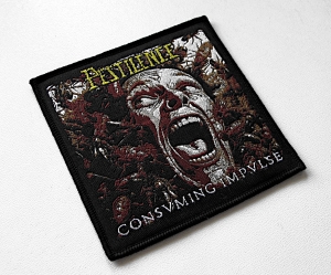 PESTILENCE - Consuming Impulse [black] -- Woven Patch
