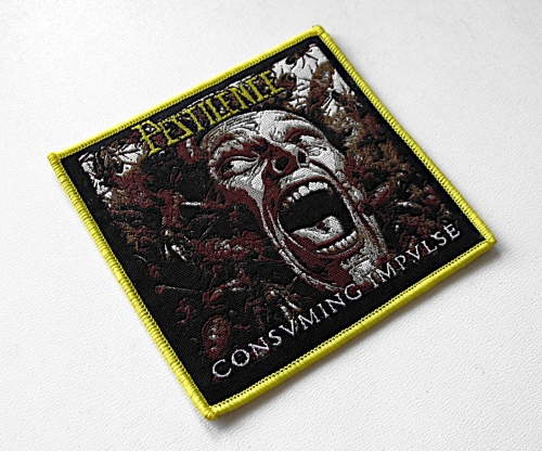 PESTILENCE - Consuming Impulse [yellow] -- Woven Patch.jpg