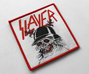 SLAYER - Slaytanic Wehrmacht [red] -- Woven Patch