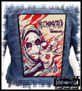 NECROPANTHER - The Doomed City -- Backpatch