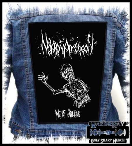NEKROMANTHEON - We're Rotting -- backpatch back patch.jpg