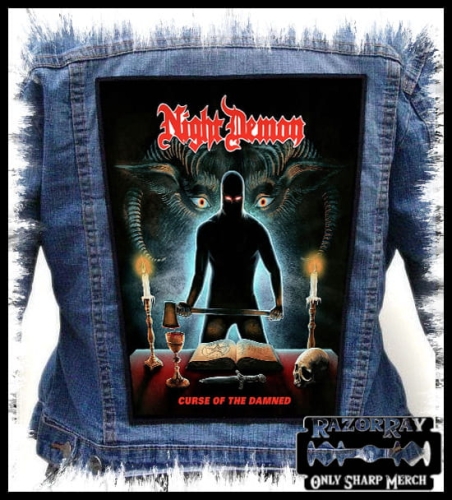 NIGHT DEMON - Curse of the Damned -- backpatch back patch.jpg