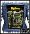 NIGHT DEMON - Darkness Remains -- backpatch back patch.jpg