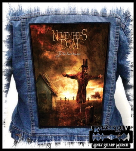 NOVEMBERS DOOM - The Pale Haunt Departure -- backpatch back patch.jpg
