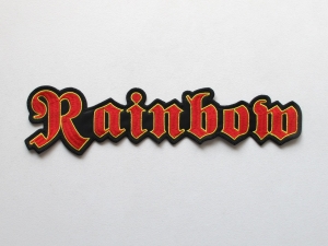 RAINBOW - Logo -- Embroidered Backpatch