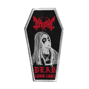 MAYHEM - DEAD 1969-1991 [#2] white -- Patch [ iron on ]