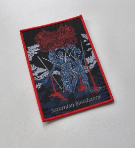 LAMP OF MURMUUR - Saturnian Bloodstorm --  Woven Patch  