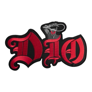DIO [iron on] -- Embroidered  Backpatch  