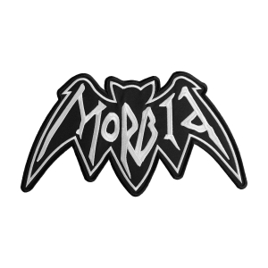 MORBID [iron on] -- Embroidered  Backpatch