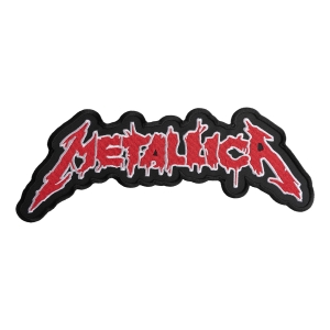 METALLICA [iron on] -- Embroidered  Backpatch