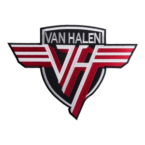 VAN HALEN [iron on] -- Embroidered Backpatch 