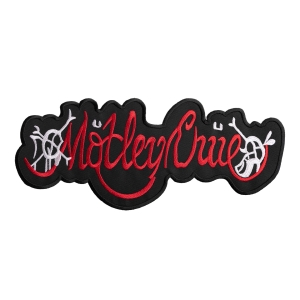 MOTLEY CRUE [iron on] -- Embroidered Backpatch
