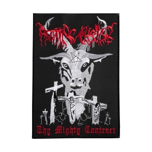 ROTTING CHRIST [iron on] -- Embroidered Backpatch