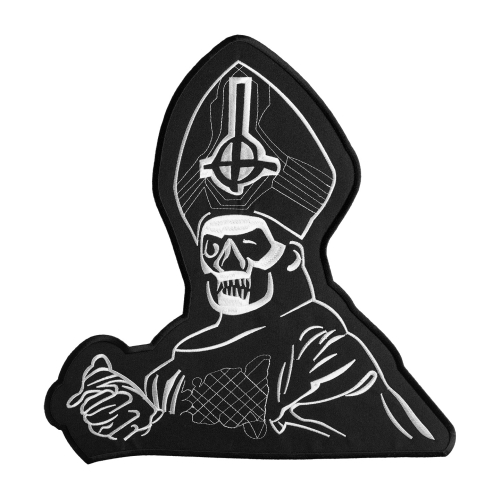 GHOST - Papa [iron on] -- Embroidered Backpatch (1).jpg