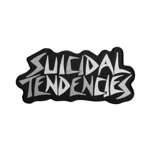 SUICIDAL TENDENCIES - LOGO [iron on] -- Embroidered Backpatch