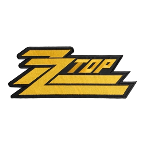ZZ TOP - LOGO [iron on] -- Embroidered Backpatch