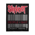 SLIPKNOT - PEOPLE = SHIT [iron on] -- Embroidered Backpatch (1).jpg