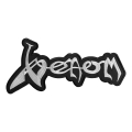 VENOM - LOGO WHITE [iron on] -- Embroidered Backpatch (1).jpg