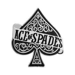 MOTORHEAD - ACE OF SPADES [iron on] -- Embroidered Backpatch 