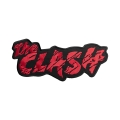 THE CLASH - RED LOGO [iron on] -- Embroidered Backpatch (1).jpg