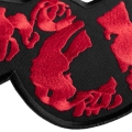 THE CLASH - RED LOGO [iron on] -- Embroidered Backpatch (2).jpg