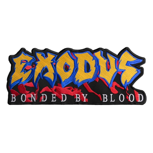 EXODUS - BONDED BY BLOOD [iron on] -- Embroidered Backpatch (1).jpg