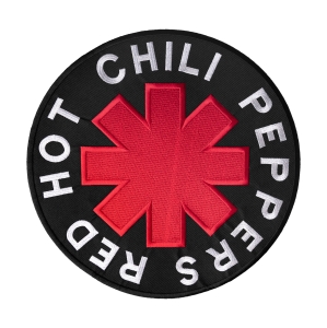RED HOT CHILI PEPPERS - LOGO [iron on] -- Embroidered Backpatch