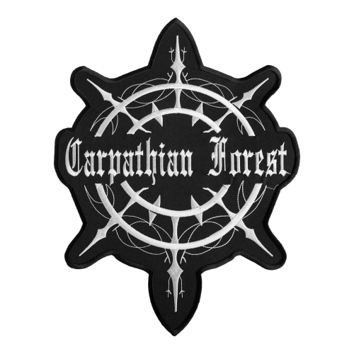 CARPATHIAN FOREST - EVIL EGOCENTRICAL EXISTENCIALISM [iron on] -- Embroidered Backpatch  (2).jpg