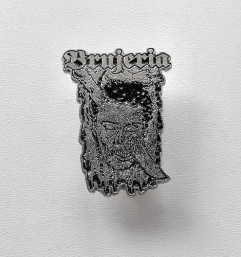 BRUJERIA - Matando Gueros-- Metal Pin.JPG