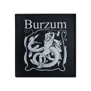 Naszywka Tkana BURZUM - SERPENT SLAYER