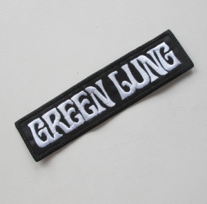 Naszywka Haftowana GREEN LUNG [white] - Strip
