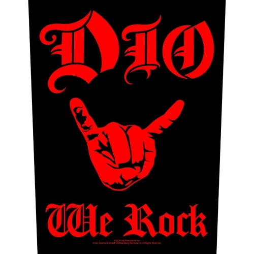DIO - We Rock -- Official Backpatch.webp