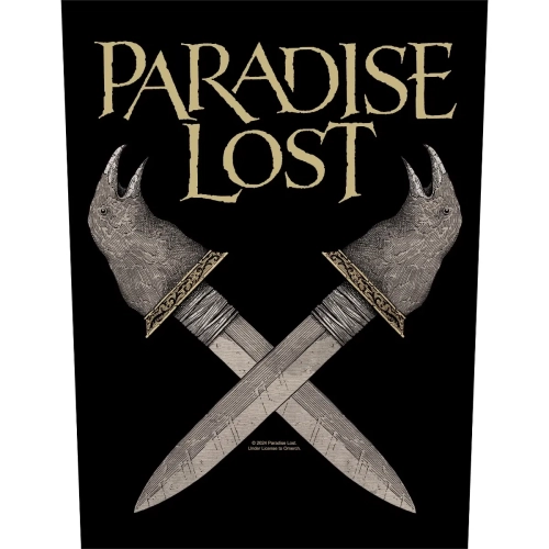ARADISE LOST - Obsidian Dagger -- Official Backpatch.webp