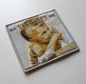 VAN HALEN - 1984 [white] -- Woven Patch 