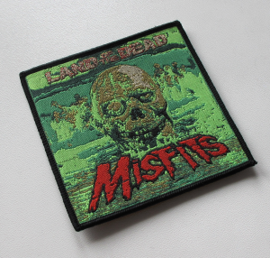 MISFITS - Land Of The Dead [black] -- Woven Patch