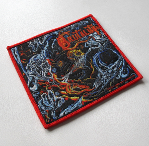BRUTALITY - Screams Of Anguish [red] -- Woven Patch