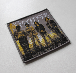 THE DOORS - Waiting For The Sun [gray] -- Woven Patch