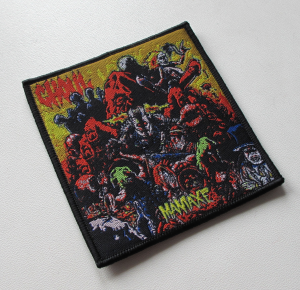 GHOUL - Maniaxe [black] -- Woven Patch