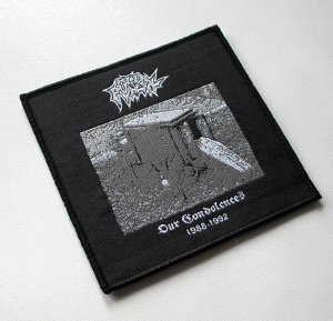 OLD FUNERAL - Our Condolences 1988 - 1992 [black] -- Woven Patch 