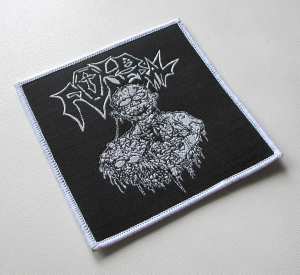 OLD FUNERAL - Abduction Of Limbs [white] -- Woven Patch 