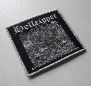Naszywka HELLRIPPER - Complete And Total Fucking Mayhem [silver]